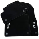 Black Floor Mats for Audi Q5 8R Hybrid (2008-2017) - AutoWin
