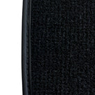 Black Floor Mats for Ferrari 488 Pista Spider 2019-2021 with Leather - AutoWin