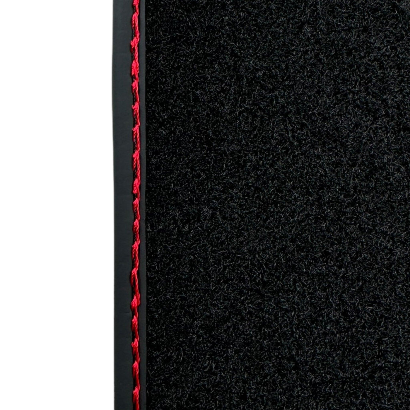 Black Floor Mats for Lamborghini Aventador SVJ with Alcantara Leather - AutoWin