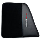 Black Floor Mats for Ferrari 296 GTB (2022-2024) with Carbon Fiber - AutoWin