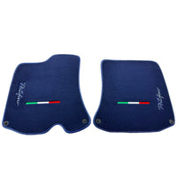Dark Blue Floor Mats for Ferrari Portofino (2018-2023) Italian Edition - AutoWin
