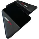 Black Floor Mats for Ferrari 296 GTB (2022-2024) with Carbon Fiber - AutoWin