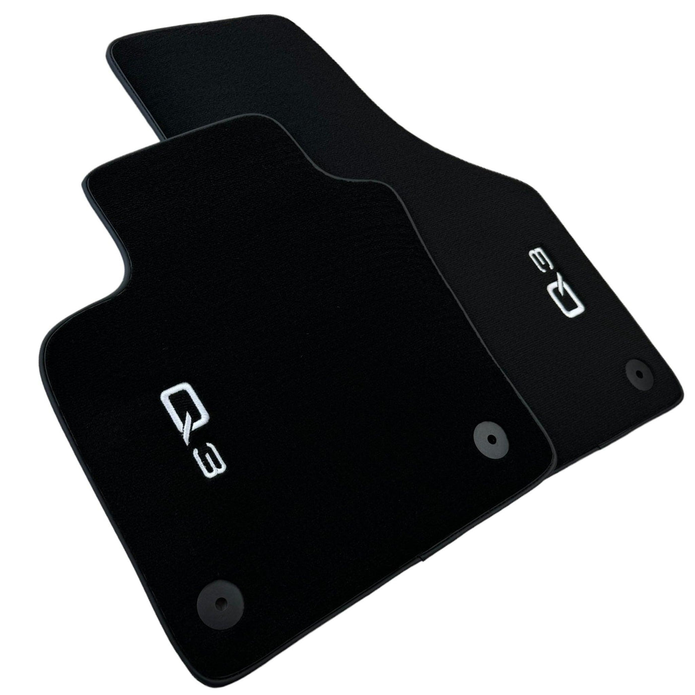 Black Floor Mats for Audi Q3 F3 (2018-2024) - AutoWin