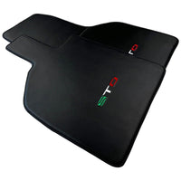 Carbon Fiber Black Floor Mats for Lamborghini Huracan STO - AutoWin