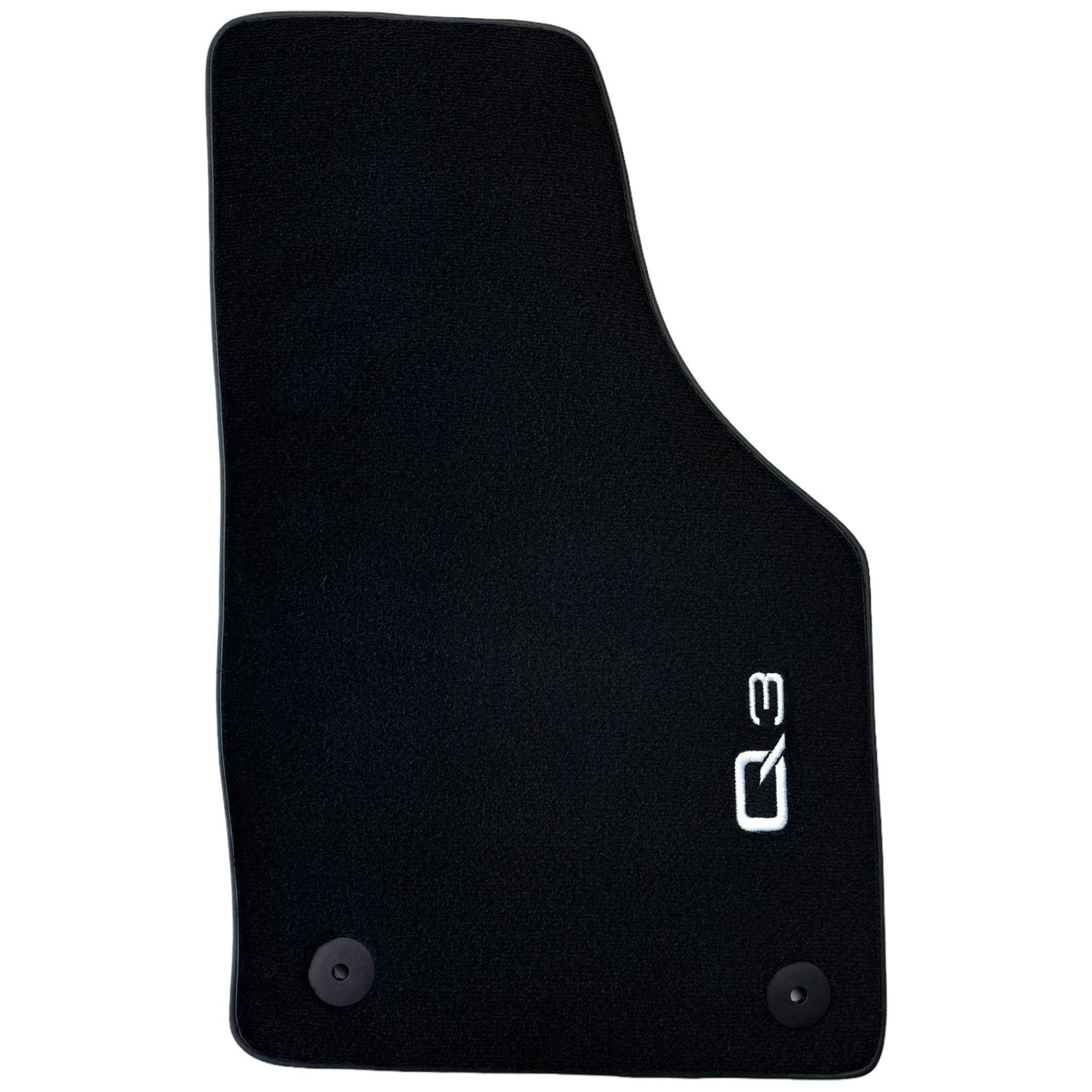 Black Floor Mats for Audi Q3 8U (2011-2018) - AutoWin