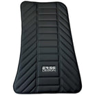 Black Leather Floor Mats for Rolls Royce Dawn (2016-2023) ER56 Design - AutoWin