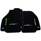 Floor Mats for Ferrari 488 GTB (2015-2022) Italian Edition | Black Trim - AutoWin