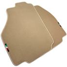 Beige Floor Mats for Ferrari 488 Pista Spider (2019-2021) | Italian Edition