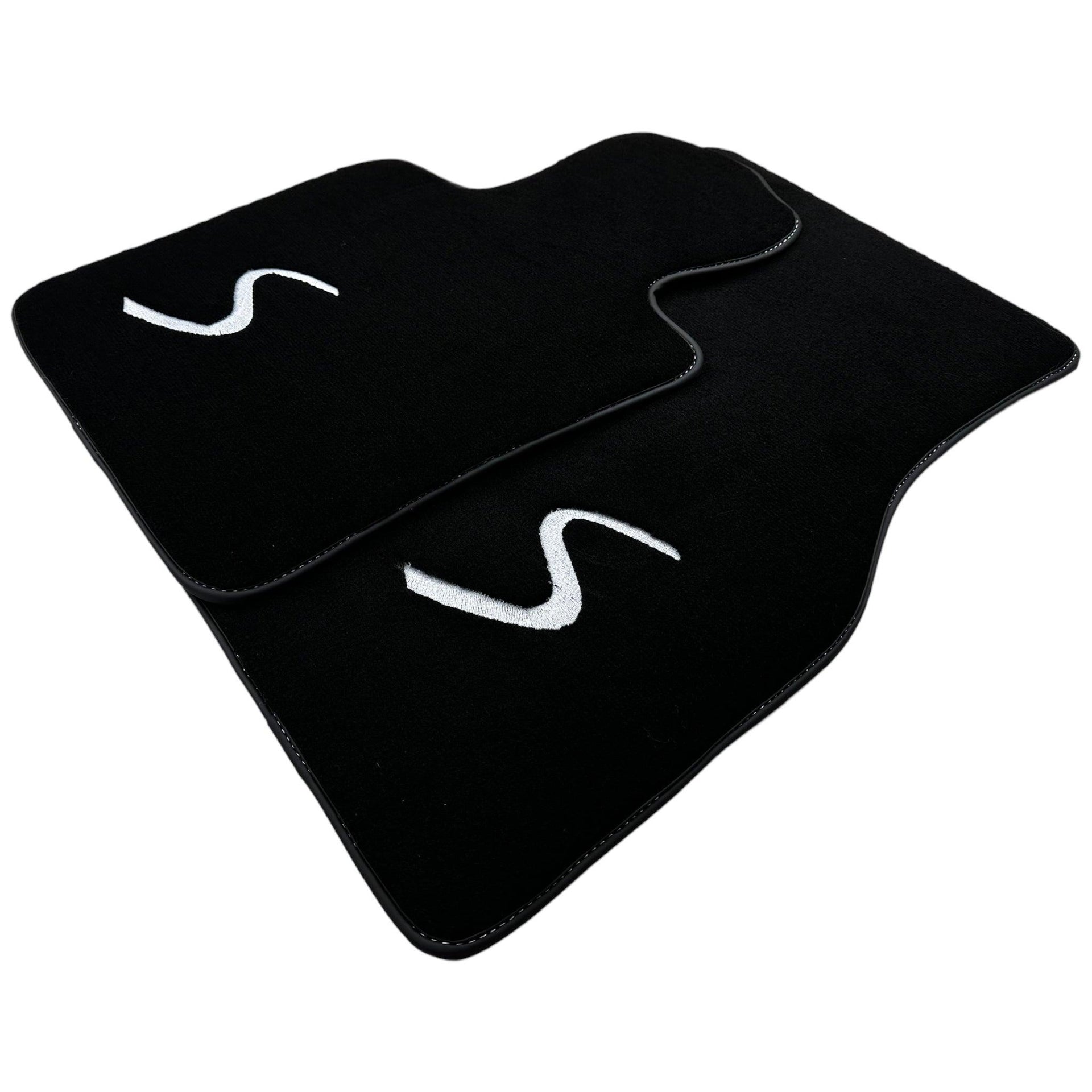 Black Floor Mats for Mini Cooper / One R53 (2001-2007) Cooper S - AutoWin