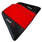 Red Floor Mats for Ferrari 296 GTB (2022-2024) with Carbon Fiber - AutoWin