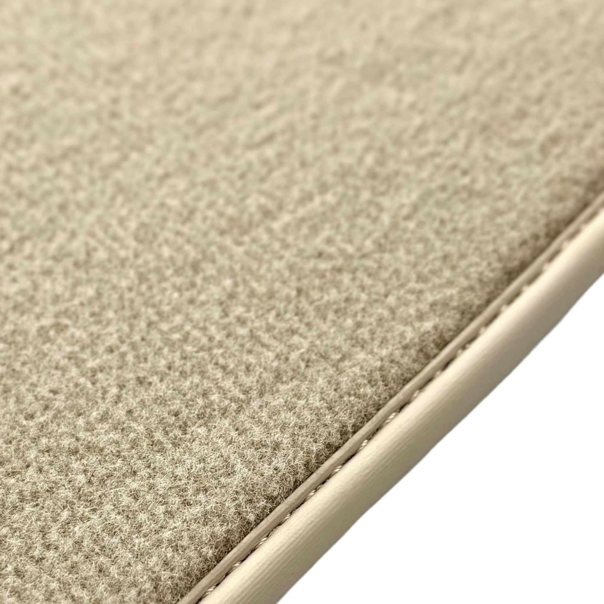 Beige Floor Mats for Ferrari California (2008-2014) with Beige Leather - AutoWin