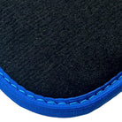 Floor Mats for Ferrari Purosangue with Blue Trim | Italian Edition - AutoWin