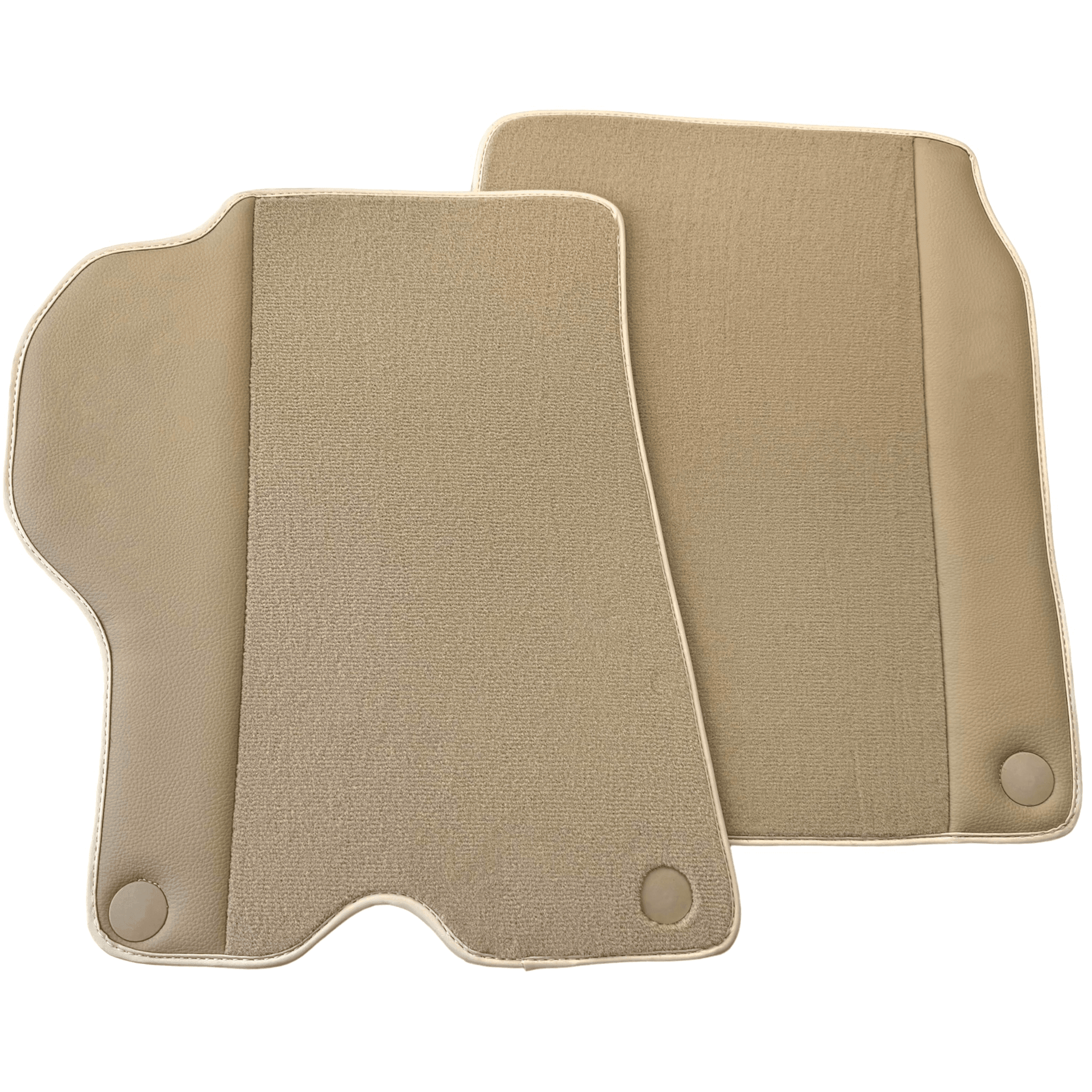 Beige Floor Mats for Ferrari California (2008-2014) with Beige Leather - AutoWin