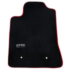 Black Floor Mats For Toyota Corolla E12 (2001-2007) ER56 Design - AutoWin