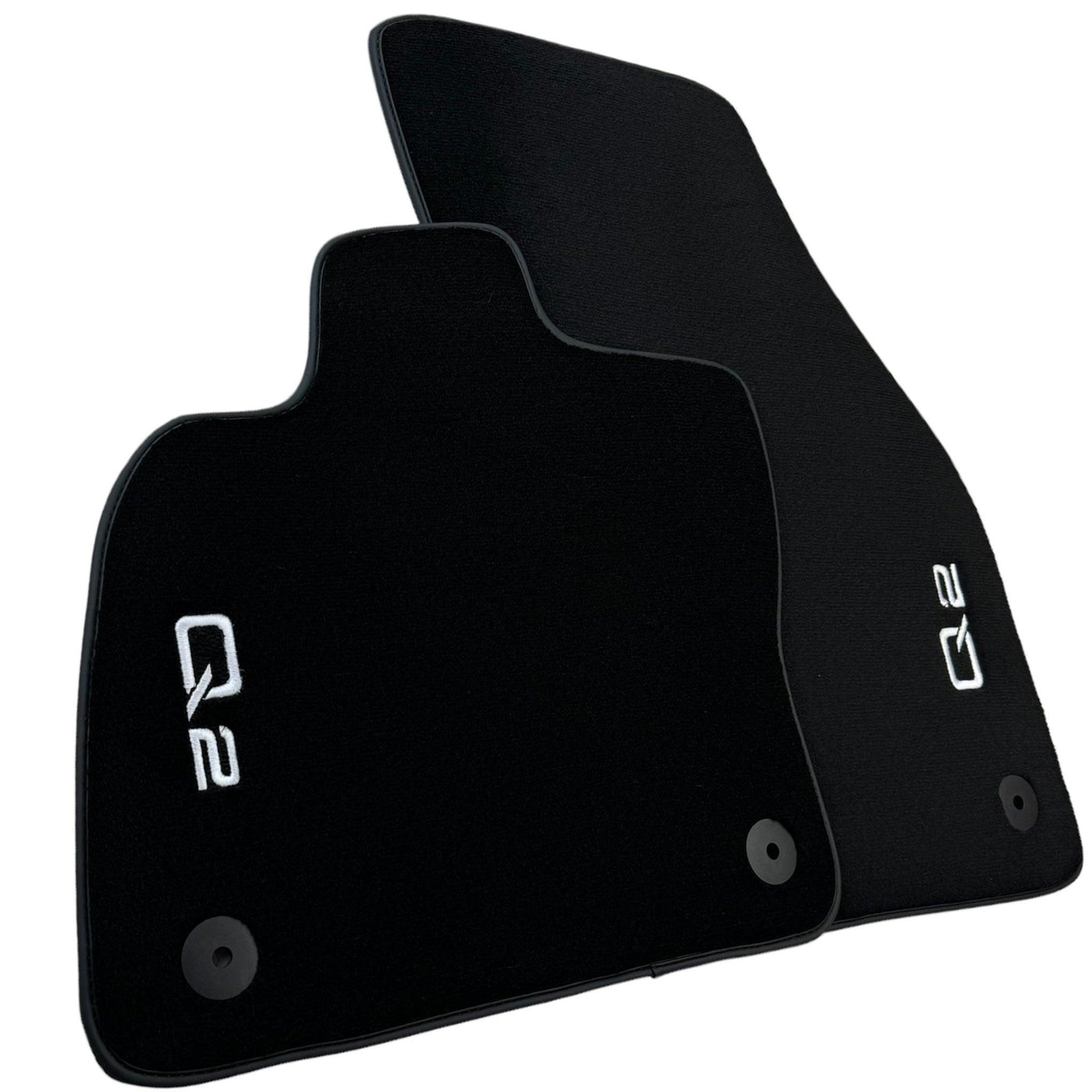 Black Floor Mats for Audi Q2 (2016-2020) - AutoWin