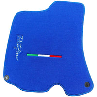 Blue Floor Mats for Ferrari Portofino (2018-2023) Italian Edition - AutoWin