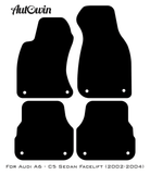 Floor Mats for Audi A6 - C5 Sedan Facelift (2002-2004) - AutoWin