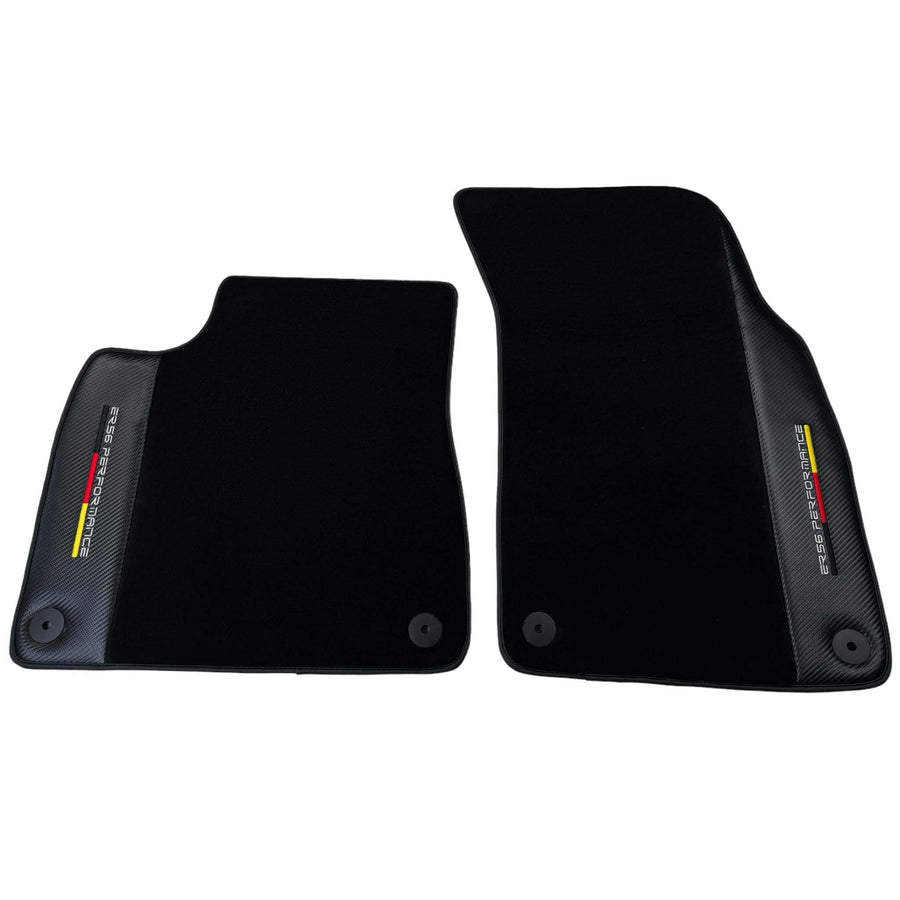 Black Floor Mats for Audi A4 - B9 Sedan (2018-2019) | ER56 Performance - AutoWin