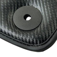 Black Floor Mats for Mercedes Benz C218 Coupe Facelift with Carbon | ER56 Performance - AutoWin