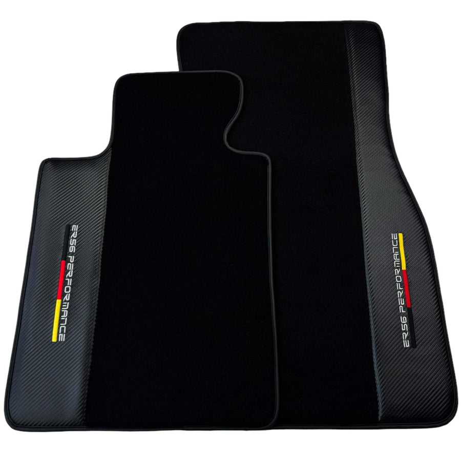Black Floor Mats For BMW 7 Series F01 | ER56 Performance AutoWin Brand - AutoWin