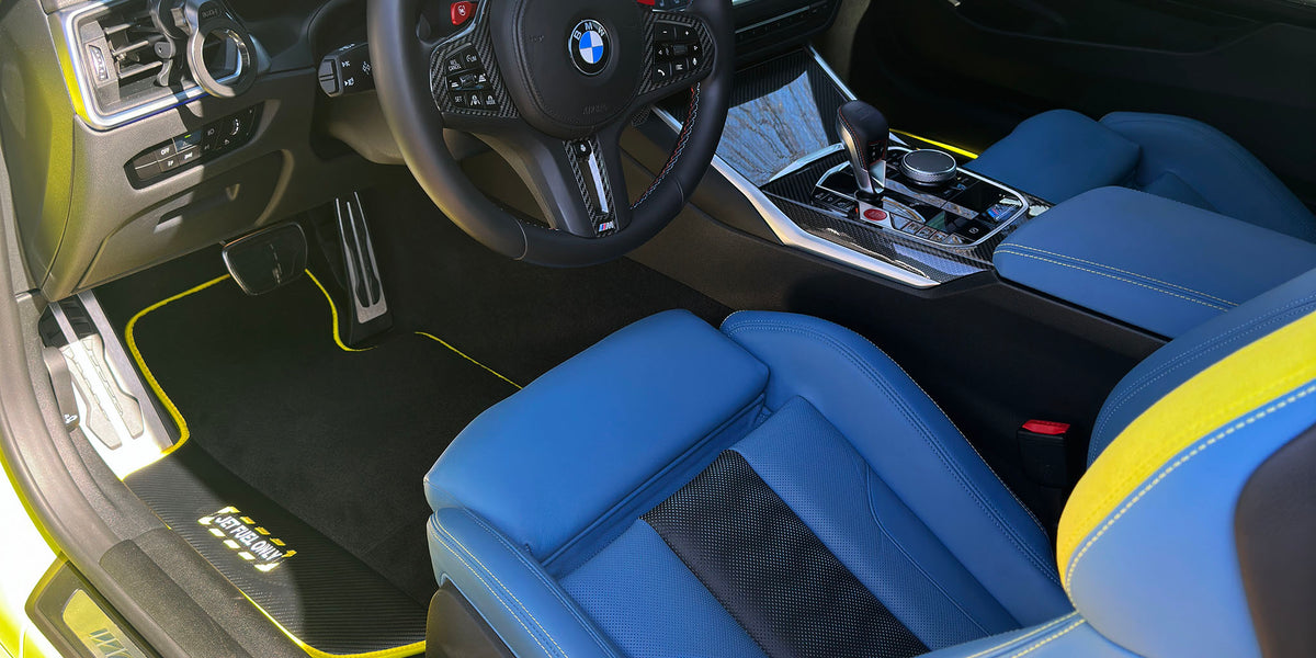 M4 custom-fit floor mats