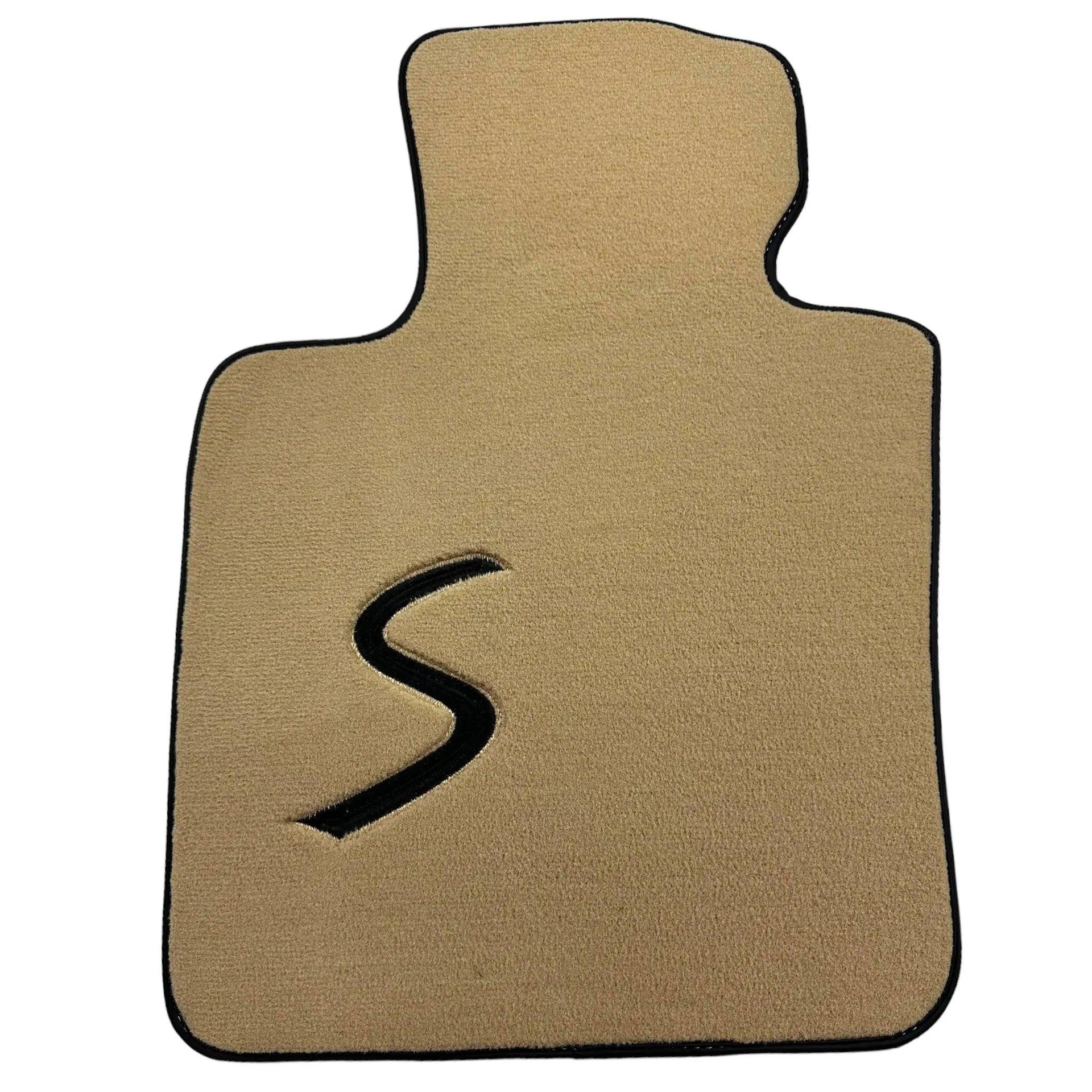 Beige Floor Mats for Mini Clubman R55 (2007-2015) - AutoWin