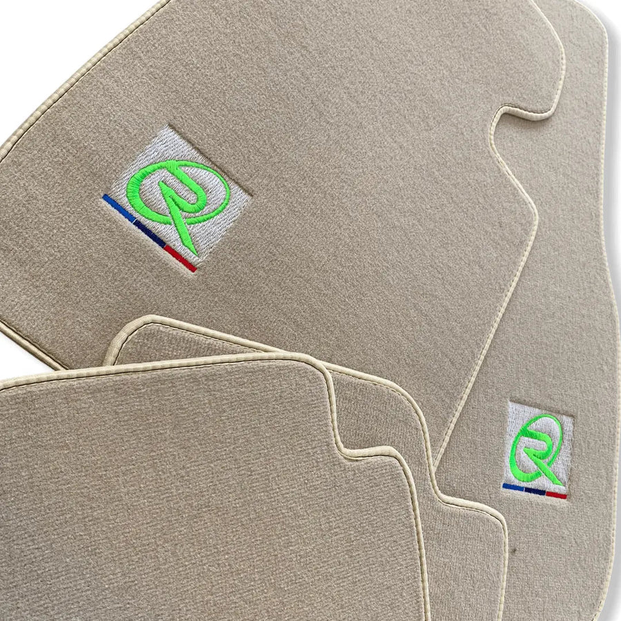 Beige Mats For BMW G60 (2023-2026) Sedan Tailored Set Perfect Fit - AutoWin