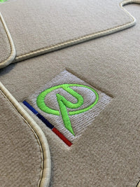 Beige Mats For BMW G61 (2023-2026) Touring Tailored Set Perfect Fit - AutoWin
