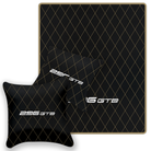 Premium Custom Black Leather Floor Mats for Ferrari FF (2011-2016)