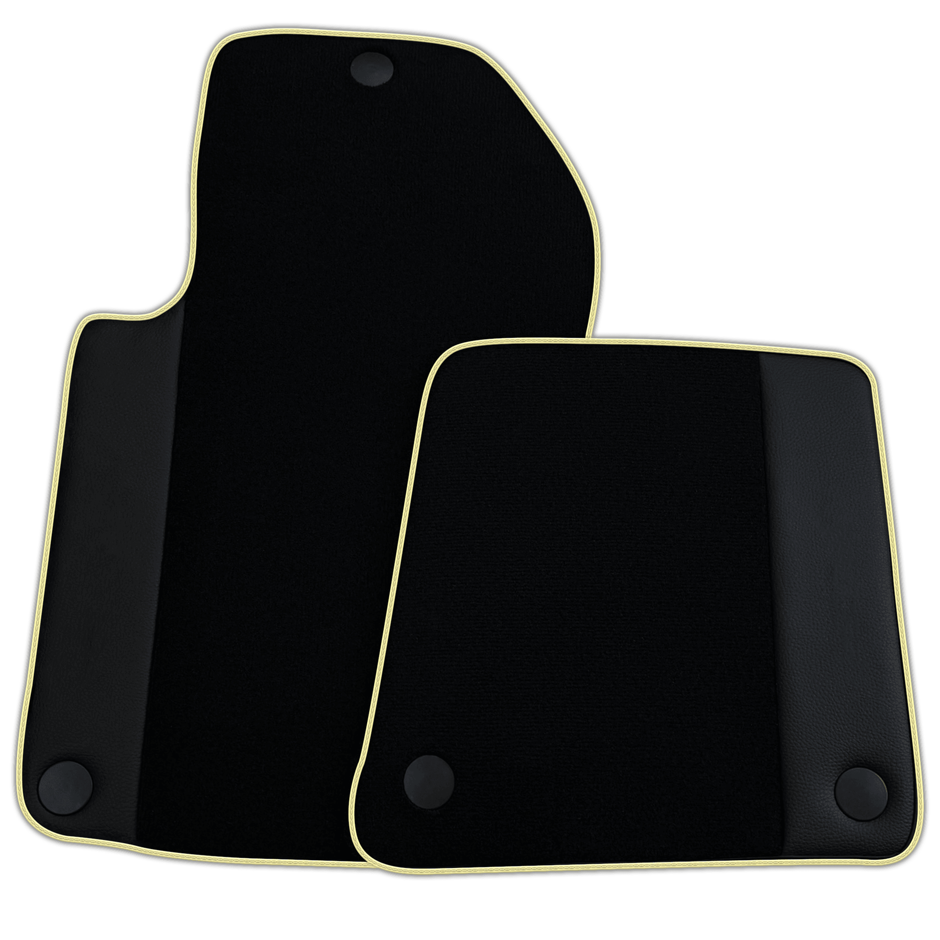 Custom Black Floor Mats For Ferrari 599 Coupe 2006-2012 With Leather