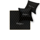 Custom Black Leather Floor Mats for Ferrari 812 Superfast (2018-2023)