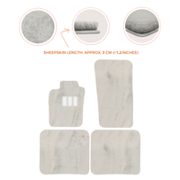 Premium Sheepskin Floor Mats for Bentley Bentayga (2015-2023)