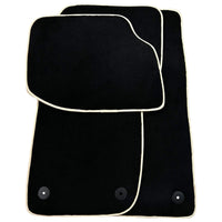 Black Floor Mats For Bentley Continental GTC Convertible (2018–2023) - AutoWin