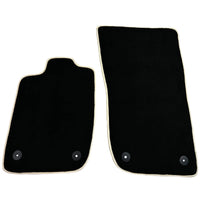 Black Floor Mats For Bentley Continental GTC Convertible (2018–2023) - AutoWin