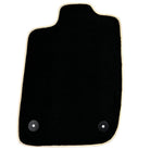 Black Floor Mats For Bentley Continental GTC Convertible (2018–2023) - AutoWin