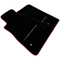 Black Floor Mats For Chevrolet Corvette C6 (2005-2013) - AutoWin