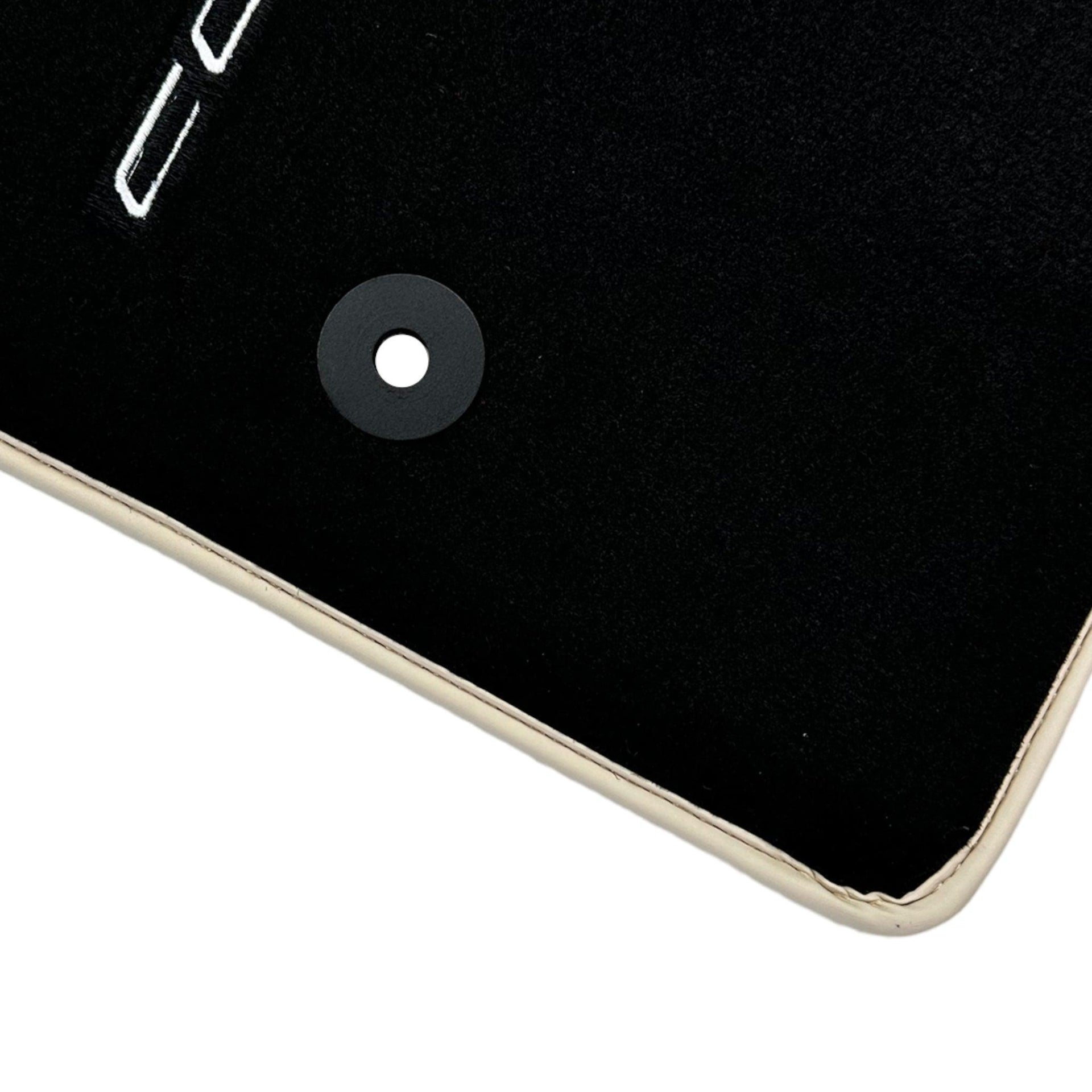 Black Floor Mats For Chevrolet Corvette C8 (2020-2024) - AutoWin