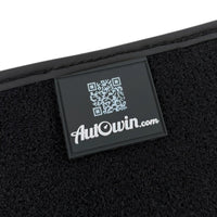 Black Floor Mats for BMW U06 (2022-2026) with Green Leather ER56 Performance