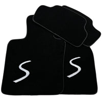 Black Floor Mats for Mini Cabrio F57 Convertible (2016-2023) - AutoWin
