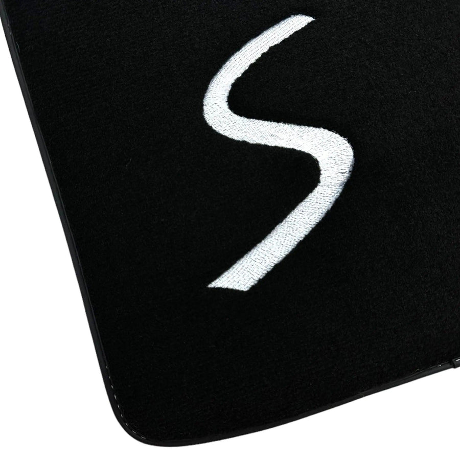 Black Floor Mats for Mini Cabrio F57 Convertible (2016-2023) - AutoWin