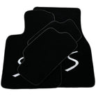 Black Floor Mats for Mini Cabrio R52 Convertible (2004-2009) - AutoWin