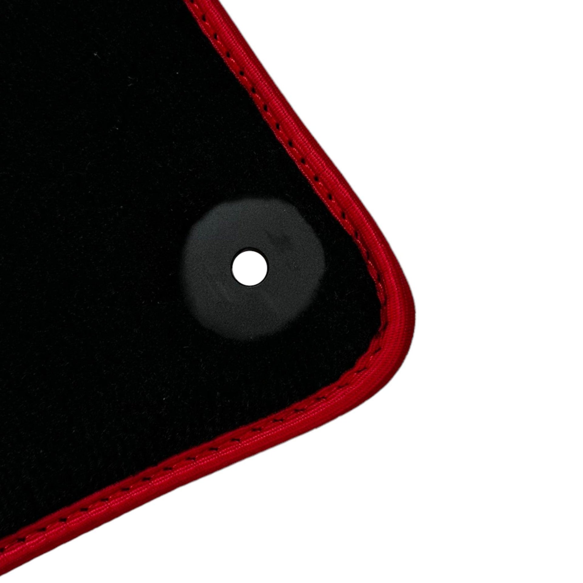 Black Floor Mats for Porsche Cayenne (2010-2018) ER56 Design - AutoWin