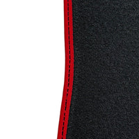 Black Floor Mats for Porsche Cayenne (2010-2018) ER56 Design - AutoWin