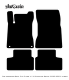 Black Leather Floor Mats For Mercedes Benz CLA-Class X118 Shooting Brake (2020-2023) Hybrid| ER56 Design - AutoWin