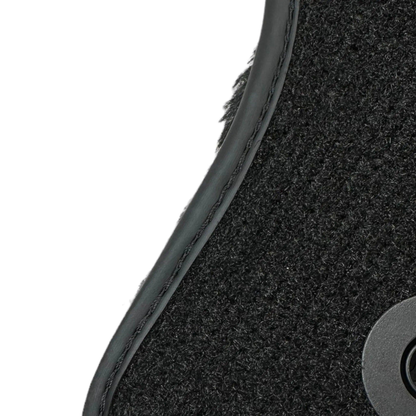 Black Sheepskin Floor Mats For Mercedes Benz A-Class W168 (2001-2004) | ER56 Design - AutoWin