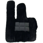 Black Sheepskin Floor Mats For Mercedes Benz A-Class W177 Sedan (2019-2023) | ER56 Design - AutoWin