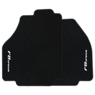 Premium Black Leather Floor Mats for Ferrari 456 (1992-2003)