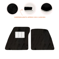 Premium Sheepskin Floor Mats for Ferrari 296 GTS (2022-2025)
