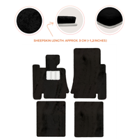 Premium Sheepskin Floor Mats for Bentley Mulsanne (2010-2020)