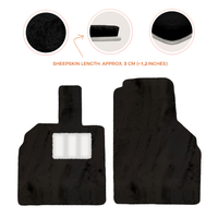 Premium Sheepskin Floor Mats for Lamborghini Aventador (2012-2022)